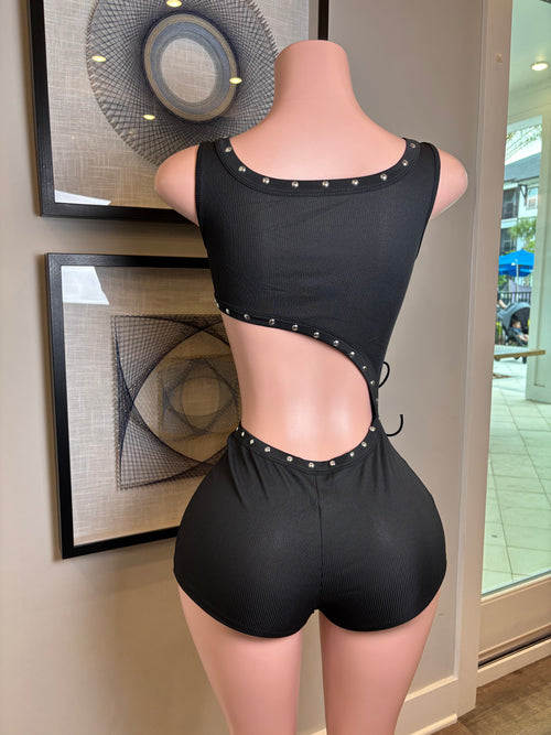 asymmetrical lace up