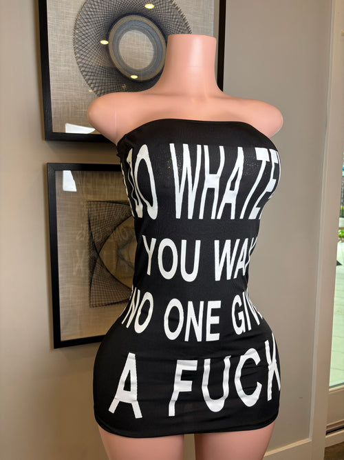 Careless Tube Dress